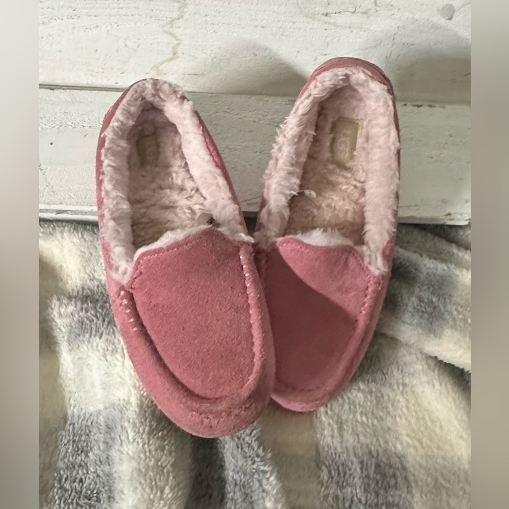 Pink UGG Loafer Slippers